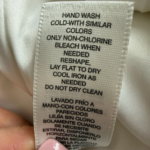 White House Black Market Dress  2 White Ivory Embellished Neck Sheath Cocktail - Picture 7 of 10